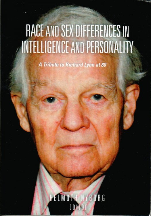 Race and Sex Differences in Intelligence and Personality: A Tribute to Richard Lynn at Eighty