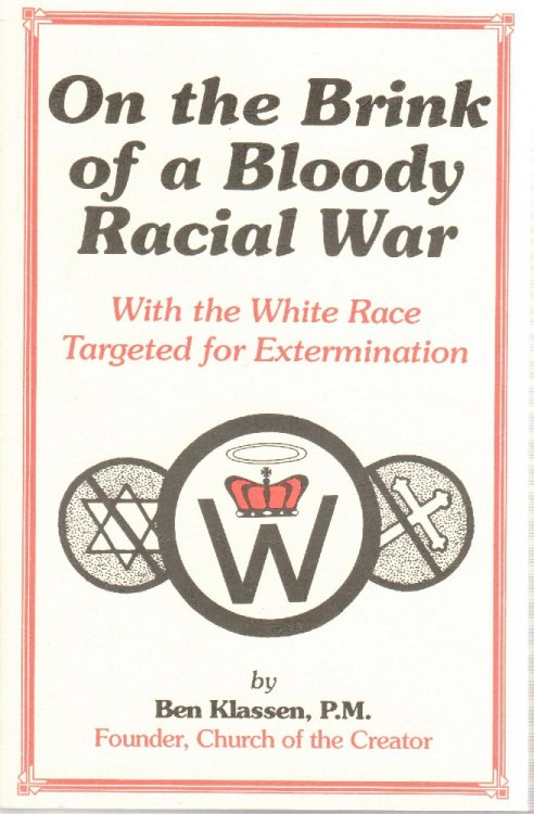 On the Brink of a Bloody Racial War With the White Race Targeted for Extermination