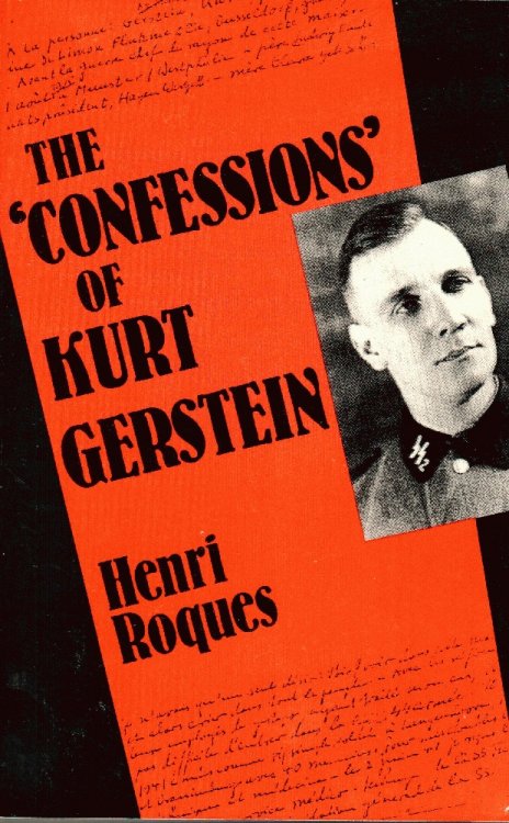 The 'Confessions' of Kurt Gerstein