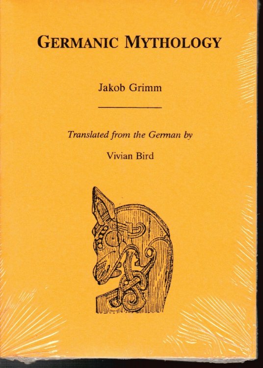 Germanic Mythology (Mankind Quarterly Monograph Ser.)