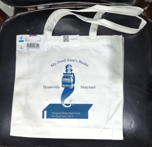 My Dead Aunt's Books Tote Bag