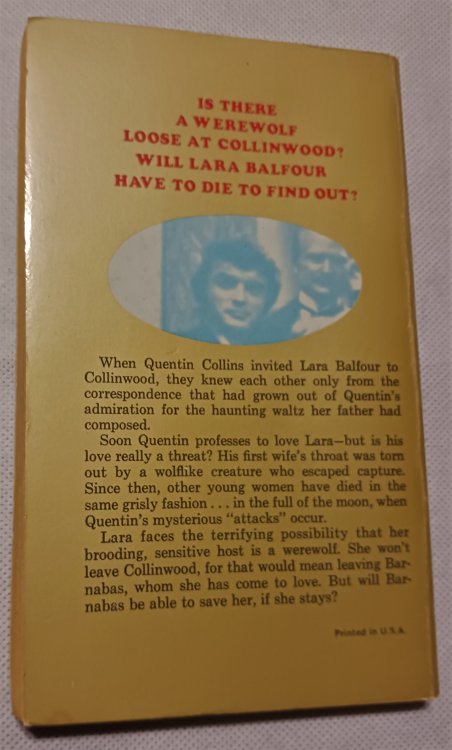 Barnabas Collins and Quentin's Demon