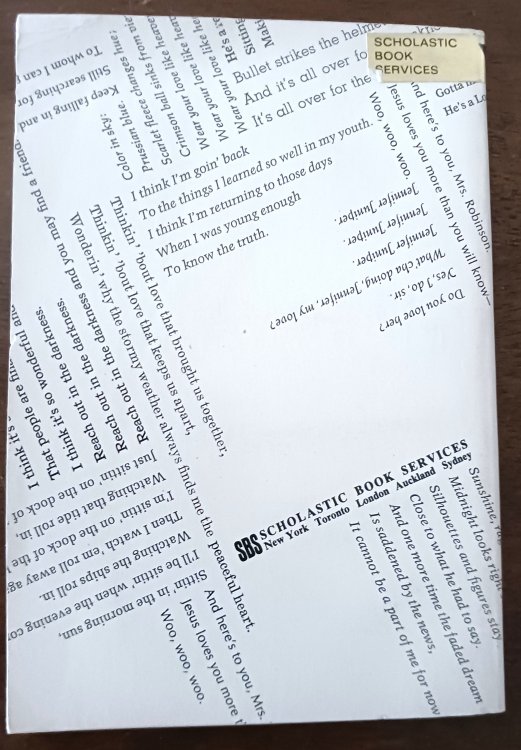 Favorite Pop/Rock Lyrics