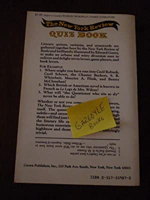 The New York Review Quiz Book