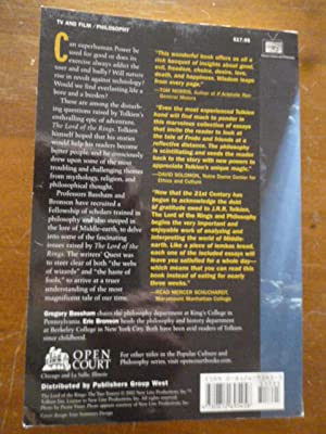 The Lord of the Rings and Philosophy: One Book to Rule Them All (Popular Culture and Philosophy)