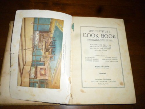 The Institute Cook Book