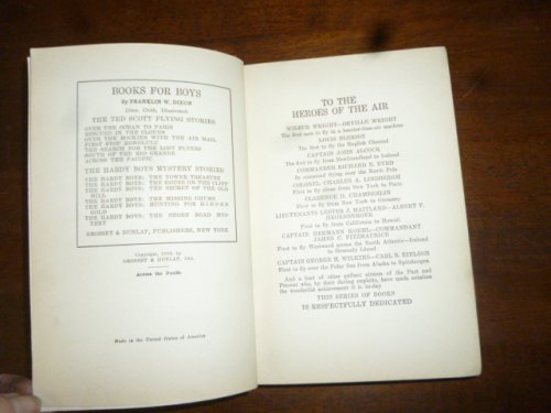 Across the Pacific or, Ted Scott's Hop to Australia (Ted Scott Flying Stories)