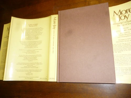 More Joy: A Lovemaking Companion to The Joy of Sex