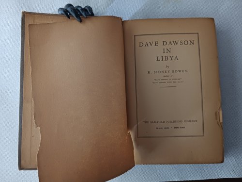 Dave Dawson in Libya (The War Adventure Series)