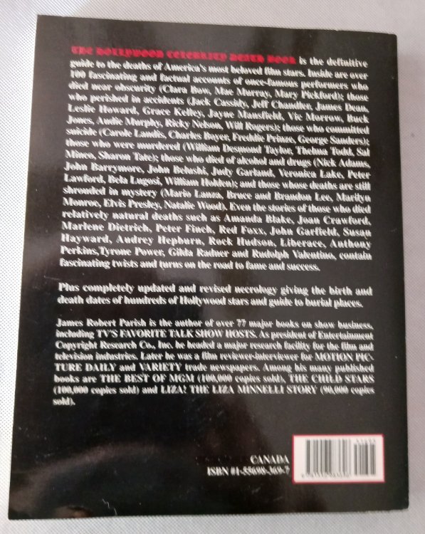 The Hollywood Celebrity Death Book