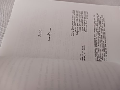 Fish (Antwone Fisher Screenplay)