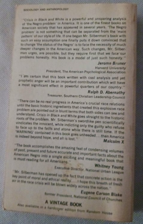 Crisis in Black and White