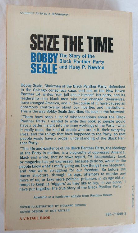 Seize the Time: The Story of the Black Panther Party