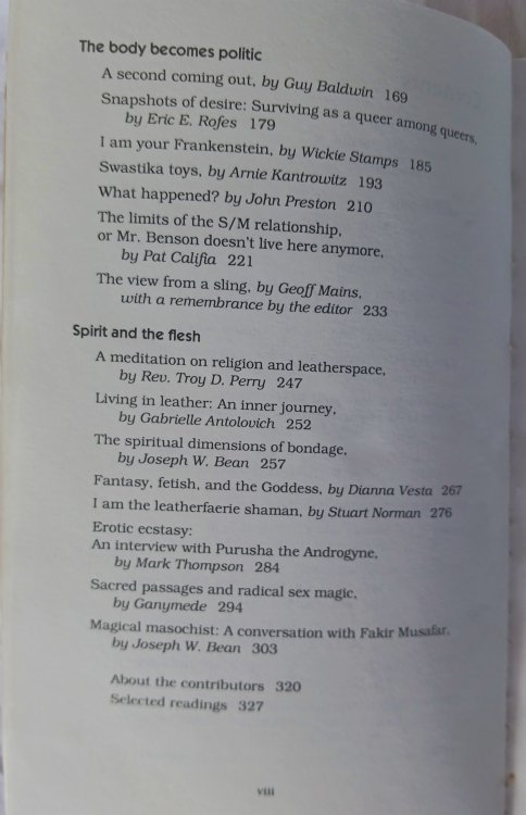 Leather-Folk: Radical Sex, People, Politics, and Practice