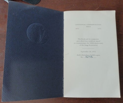 The Osage People (Centennial Commemorative Issue, 1872-1972)