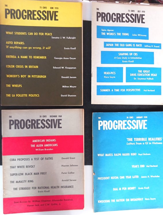 The Progressive magazine (27 issues)