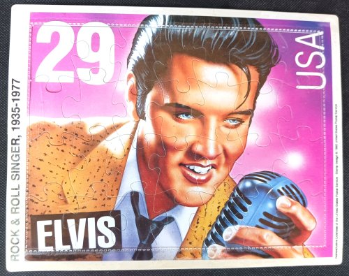 Elvis Stamp Jigsaw Puzzle