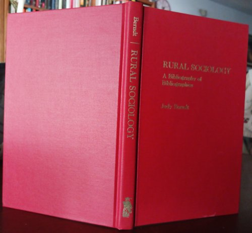 Rural Sociology: A Bibliography of Bibliographies