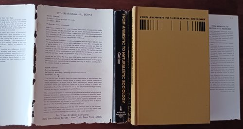 Image for From Animistic to Naturalistic Sociology (McGraw Hill Series in Sociology) From Animistic to Naturalistic Sociology (McGraw Hill Series in Sociology)