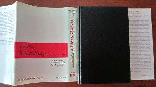 Teaching Sociology: The Quest for Excellence