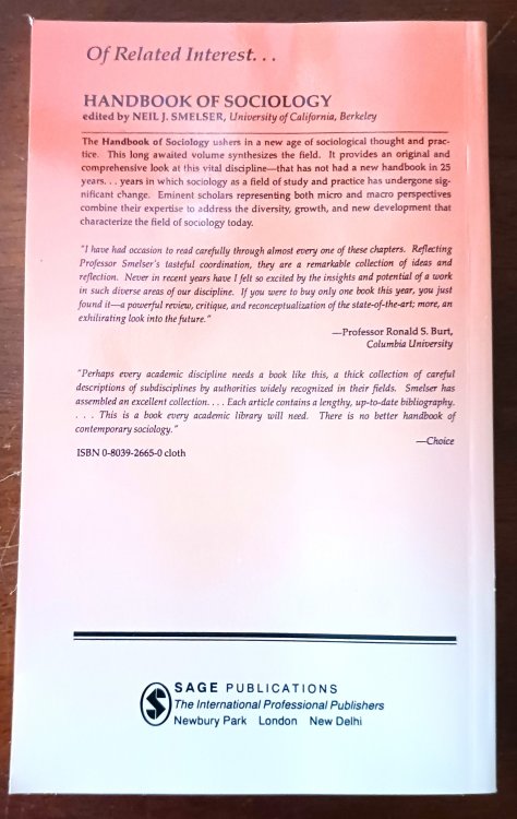 The Impossible Science: An Institutional Analysis of American Sociology (SAGE Library of Social Research 181)