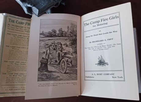 The Campfire Girls Go Motoring or, Along the Road that Leads the Way