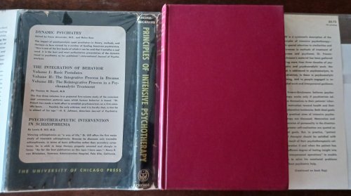 Principles of Intensive Psychotherapy