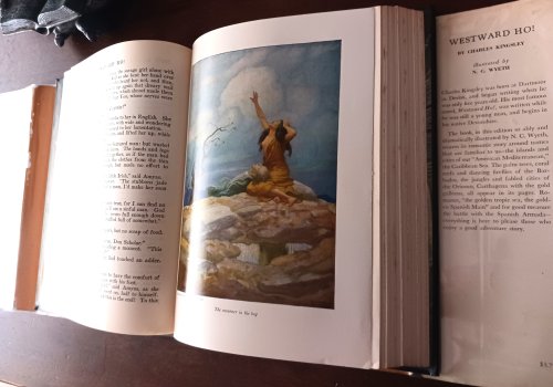 Westward Ho! or the Voyages and Adventures of Sir Amyas Leigh, Knight, of Burrough, in the County of Devon, in the Reign of Her Most Glorious Majesty Queen Elizabeth (Scribner's Illustrated Classics)