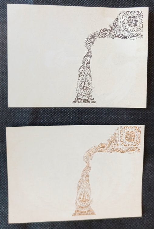 Two Promotional Postcards from San Francisco's 