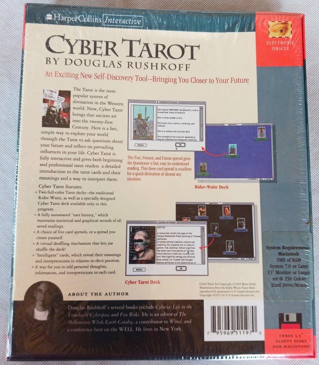 Cyber Tarot: Electronic Oracle (MAC edition)