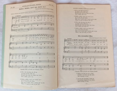 Seventeen Nursery Songs from the Appalachian Mountains