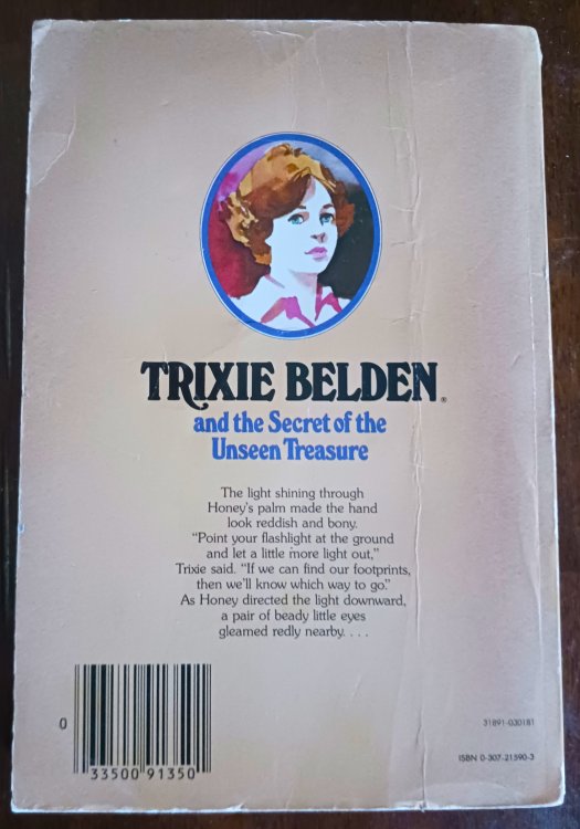 Trixie Belden and the Secret of the Unseen Treasure