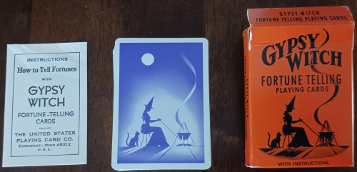 Gypsy Witch Fortune Telling Playing Cards