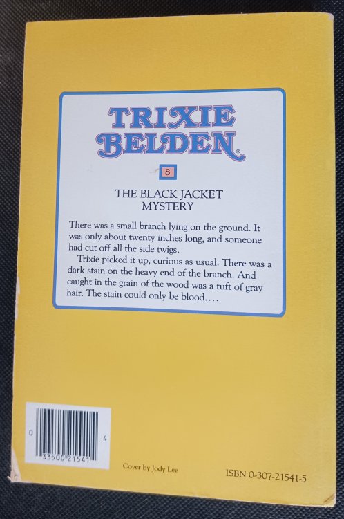 Trixie Belden: The Black Jacket Mystery