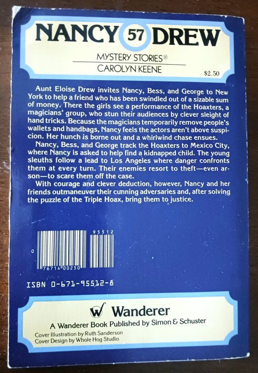 The Triple Hoax (Nancy Drew Mystery Stories)