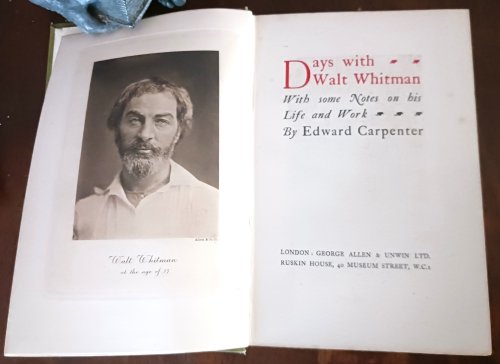 Days with Walt Whitman with Some Notes of His Life and Work