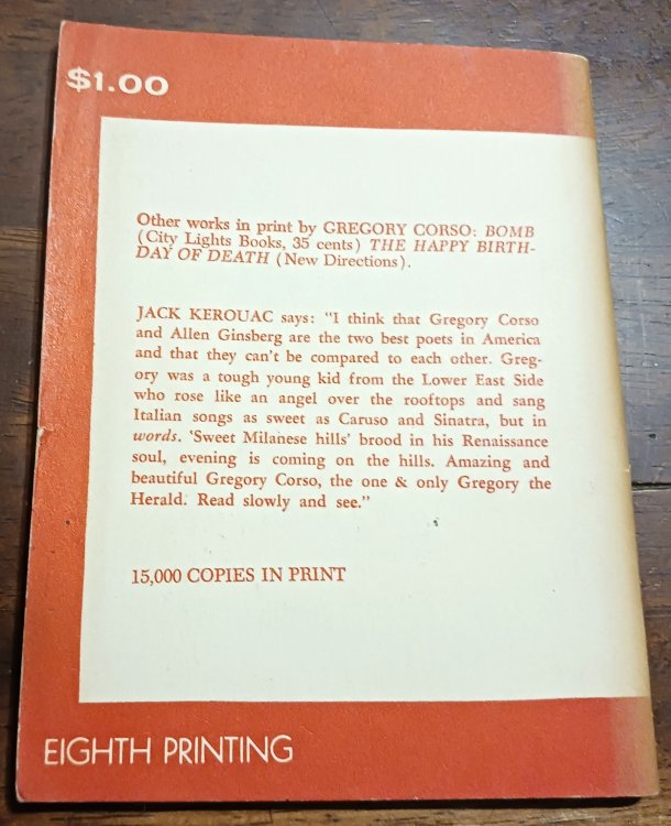Gasoline (Pocket Poet series No. 8)