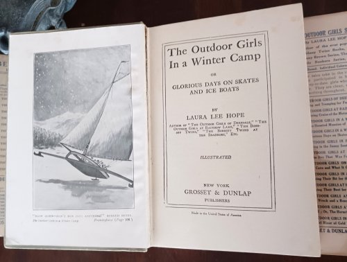 The Outdoor Girls in a Winter Camp or Glorious Days on Skates and Ice Boats