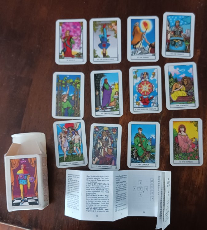 Mini Connolly Tarot Deck