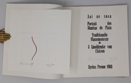 Asi se toca. Portrait des Manitas de Plata. - one of only 90 copies