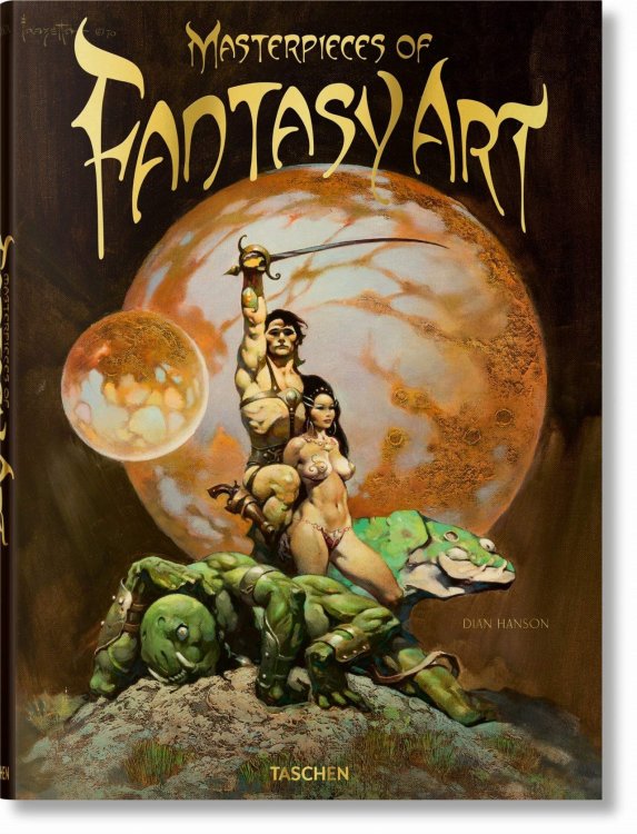 Masterpieces of Fantasy Art - XXL size 12.95 x 2.56 x 18.78
