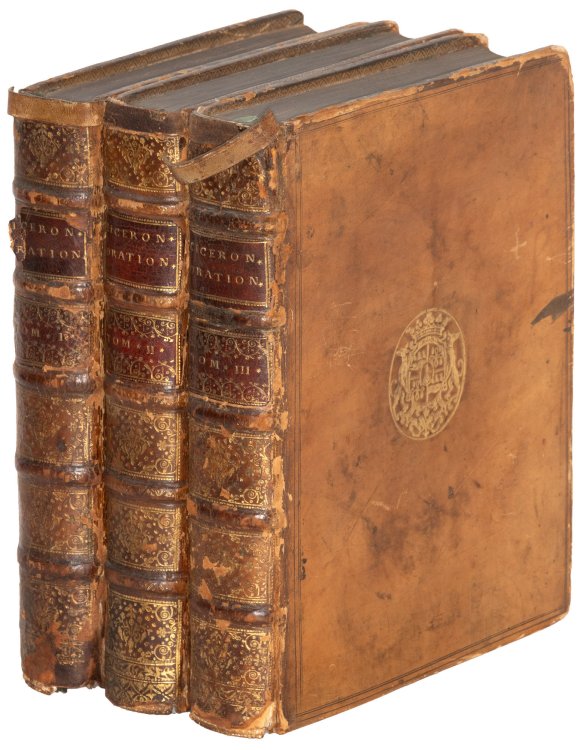 Cicero orations 4 vols in 3, , Delphin eds. (1684)