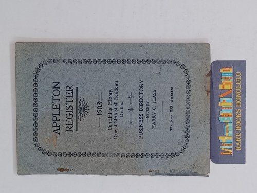 Appleton Register and Business Directory 1903