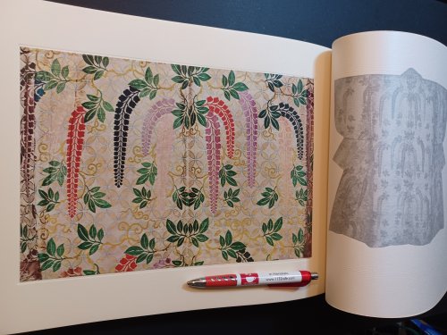 Book of Noh costume patterns: Noh-Shozoku Monyoshu Vol. II, (in English and Japanese)