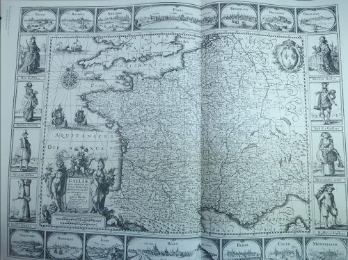 Monumenta Cartographica Neerlandica VI. - Dutch folio-sized single sheet maps with decorative borders, 1604-60