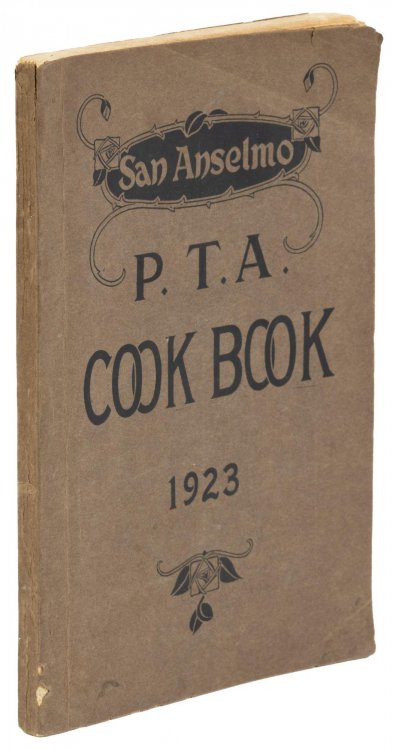 San Anselmo P.T.A. Cook Book