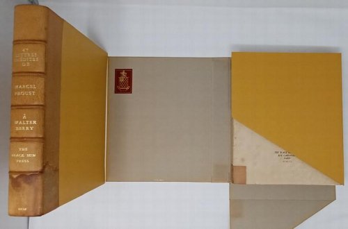 47 Lettres Inedites de Marcel Proust a Walter Berry. French / English