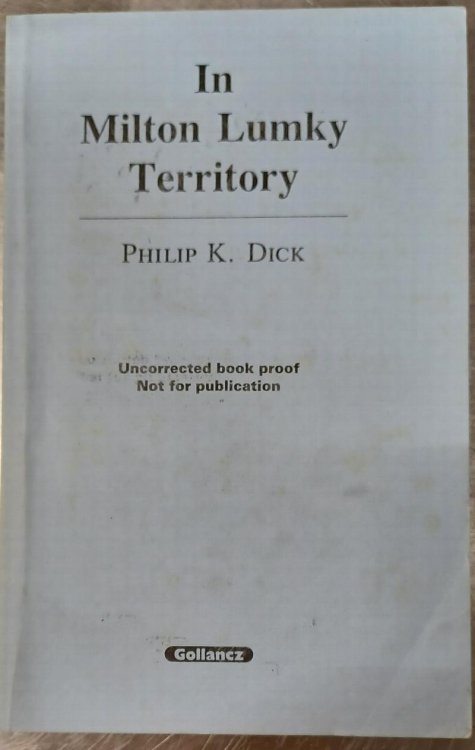 IN MILTON LUMKY TERRITORY (UNCORRECTED PROOF)