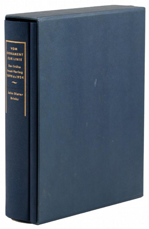 Vom Ornament Zur Linie, Der Fruhe Insel-Verlag 1899 bis 1924