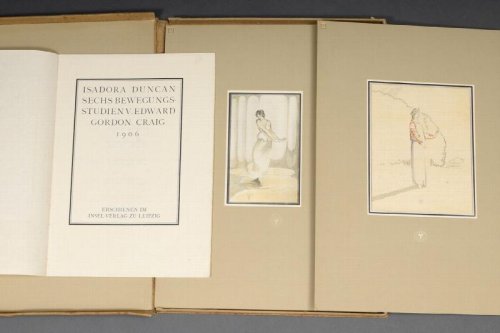 Isadora Duncan. Sechs Bewegungstudien - (Six Movement Studies.) 1906